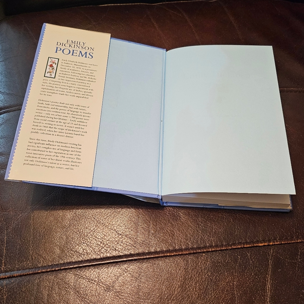 Emily Dickinson Hardcover Poems Book 240 Pages EUC - Picture 3 of 10